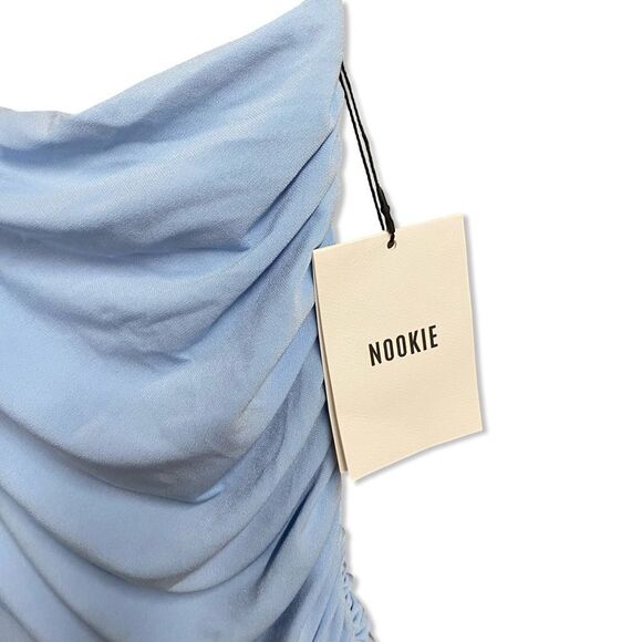 Nookie Aria One Shoulder Gown Blue
Dress maxi stretch Revolve NWT L - Picture 8 of 13